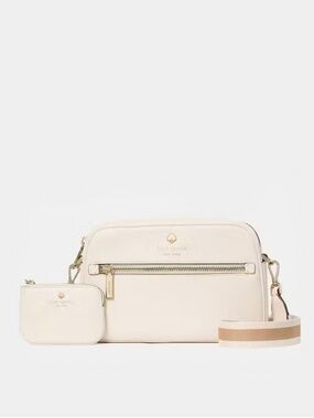 Kate Spade Emma Pebbled Leather Camera Crossbody Bag